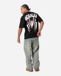 73Studio Marvel Spider-Man Y2K Miles T-Shirt Black