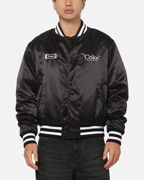 Carre Carré X Coca Cola Batter Up Stadium Jacket Black