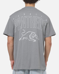 Bleacher Athletic Penrith Panthers NRL Attrition Solid T-Shirt Grey