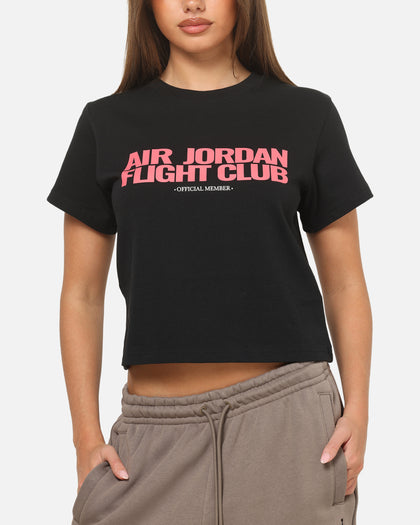 Jordan Women's Flight Club Graphic T-Shirt Black