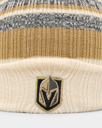 47 Brand Vegas Golden Knights Breakaway Cuff Knit Natural Tan