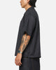 Carre Grid Button Up Shirt Navy Pinstripe