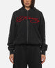 Ed Hardy Women's Rose Zip Hoodie Washed Black
