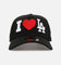 New Era Los Angeles Dodgers 'Love' 9FORTY A-Frame Snapback Black