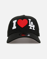 New Era Los Angeles Dodgers 'Love' 9FORTY A-Frame Snapback Black