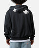 MNML Fleur Zip Up Hoodie Washed Black