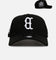 New Era Boston Red Sox 'Black White Upside Down Logo' 9FORTY A-Frame Snapback Black/White