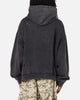 Mitchell & Ness Las Vegas Raiders Distressed Rhinestone Logo Hoodie Faded Black