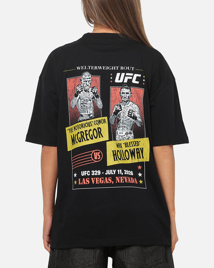 UFC By Culture Kings UFC IFW 2026 McGregor Vs. Holloway T-Shirt Black
