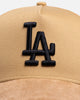 New Era Los Angeles Dodgers 'Suede Visor' 9FORTY A-Frame Snapback Bronze