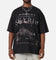 73Studio X The Elder Scrolls V: Skyrim Alduin Vintage T-Shirt Black Acidwash