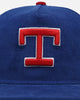 New Era Texas Rangers 'Throwback Cord Golfers' Corduroy Golfer Snapback Blue