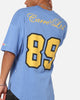 Carre Hitta Grid Iron T-Shirt Blue/Yellow