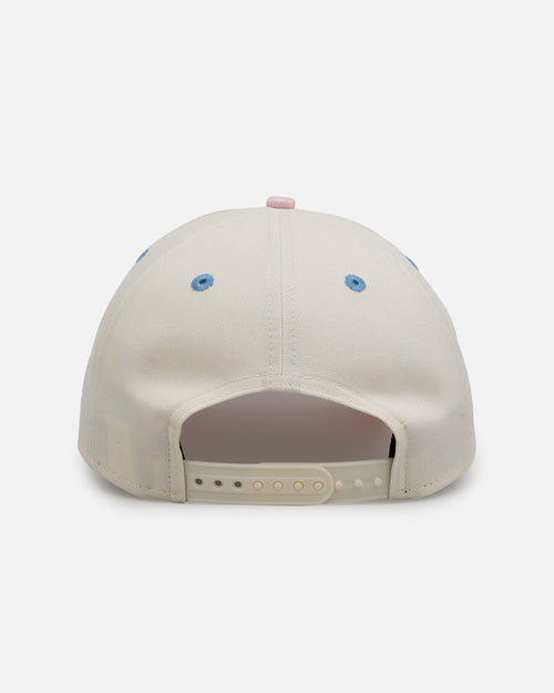 New Era Houston Astros 'Pastel' 9FORTY A-Frame Snapback Chrome White