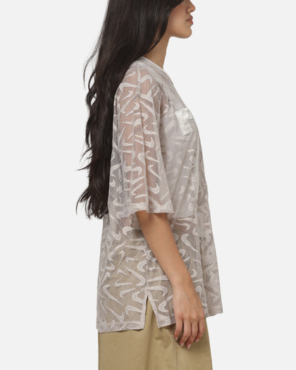 Nike Women's Sportswear Chill Lace Oversized Jersey Beige