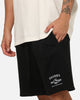 Bleacher Athletic Cronulla-Sutherland Sharks NRL 1908 Track Shorts Black