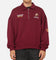 Mitchell & Ness Queensland Maroon Oversized Quarter Zip Crewneck Maroon