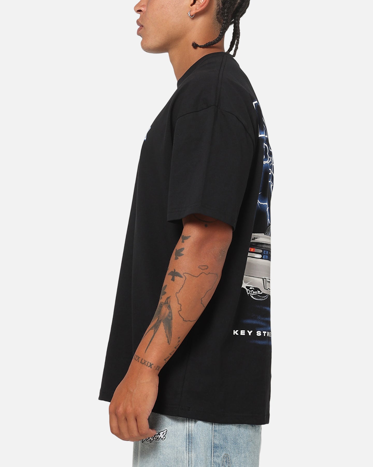 Key Street 300ZX T-Shirt Black | Culture Kings
