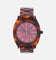 Nixon Time Teller Acetate Watch Tortoise/Oxblood