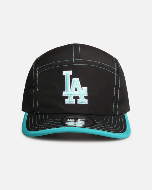 New Era Los Angeles Dodgers 'Black Aqua' Camper Strapback Black/Aqua