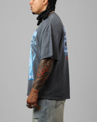 Loiter Project Dark Vintage T-Shirt Washed Charcoal