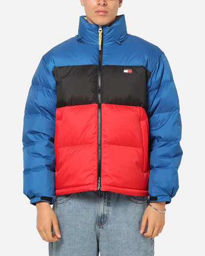 Tommy Jeans Alaskha Colourblock Puffer Jacket Indigo