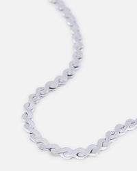 Saint Morta Infinity Bracelet White Gold
