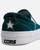 Converse One Star CC Slip On Dark Green