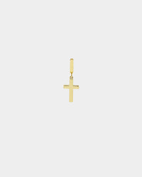 Saint Morta Mini Cross Earring Gold