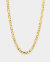 House Of Auric 3.7mm Franco Chain 18K Gold Vermeil
