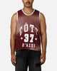 MNML Jersey Pinnie Tank Burgundy