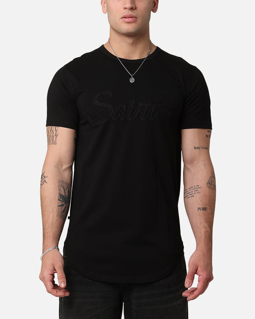 Saint Morta El Duplo Scribere T-Shirt Black