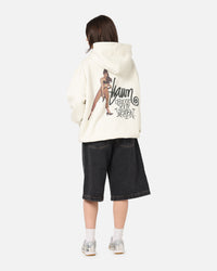 S Double Choose Your Weapon Hoodie Washed White
