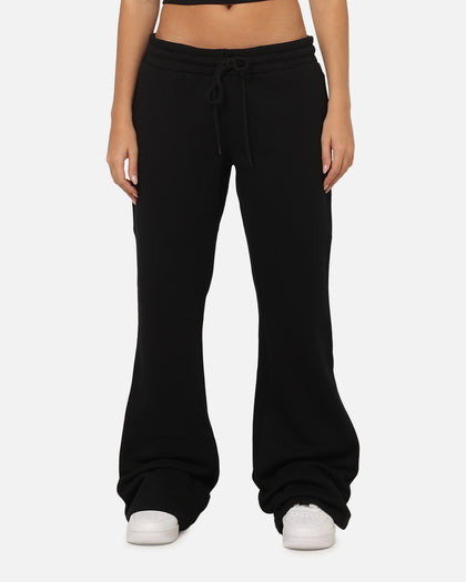 Ed Hardy Women's Afterburn Flare Trackpants Black