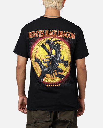 73Studio X Yu-Gi-Oh! Red Eyes Vintage T-Shirt Black