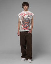 Loiter Dogpound Muscle T-Shirt Off White