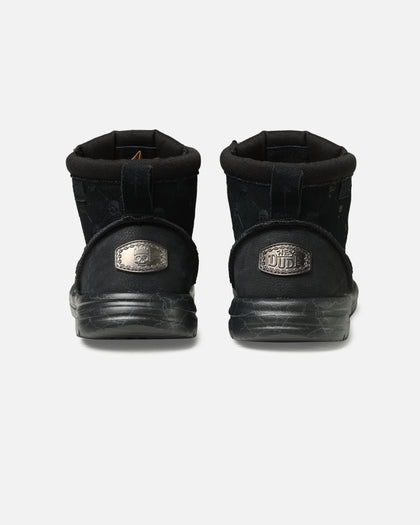 Hey Dude Jelly Roll Bradley Leather Black