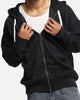 Champion Time Capsule Full Zip-Through Hoodie Black