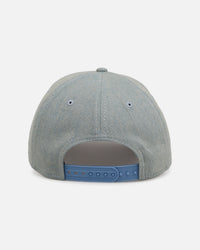 New Era Detroit Tigers 'Distressed Denim' 9FORTY A-Frame Snapback Light Wash Denim