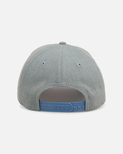 New Era Detroit Tigers 'Distressed Denim' 9FORTY A-Frame Snapback Light Wash Denim