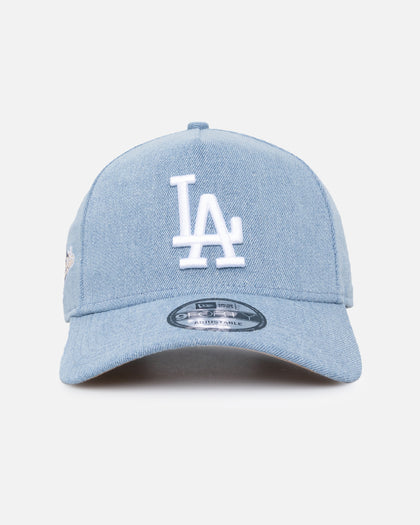New Era Los Angeles Dodgers 'Denim' 9FORTY A-Frame Snapback Denim/Wheat/White