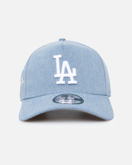 New Era Los Angeles Dodgers 'Denim' 9FORTY A-Frame Snapback Denim/Wheat/White