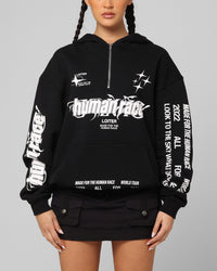 Loiter Rave Zip Hoodie Black