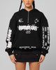 Loiter Rave Zip Hoodie Black