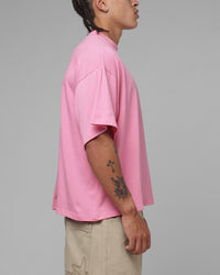 Loiter Script T-Shirt Pink