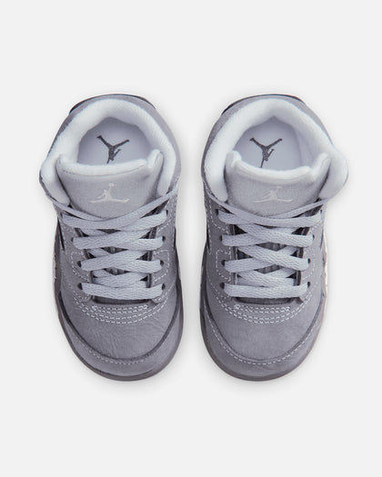 Jordan Kids' Air Jordan 5 Retro "Wolf Grey" (TD) Graphite