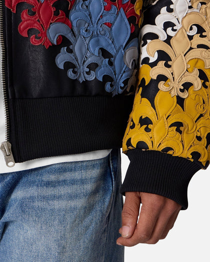 MNML Fleur De Lis All-Over Hoodie Multi