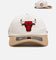 Pro Standard Chicago Bulls 'Signature Suede' Pro Pinch Strapback Eggshell