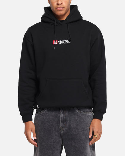 S Double S-Cube Block Hoodie Black