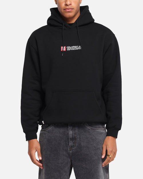 S Double S-Cube Block Hoodie Black